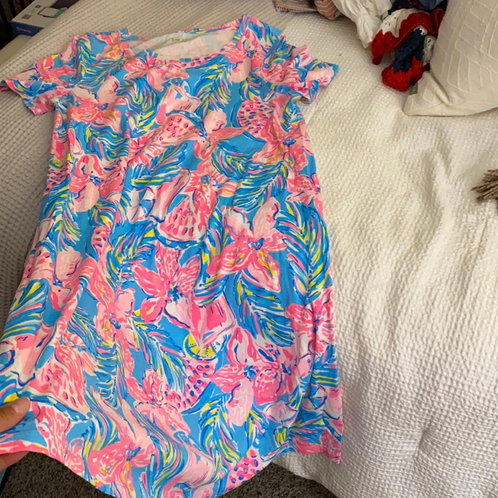 Lilly pulitzer t shirt dress